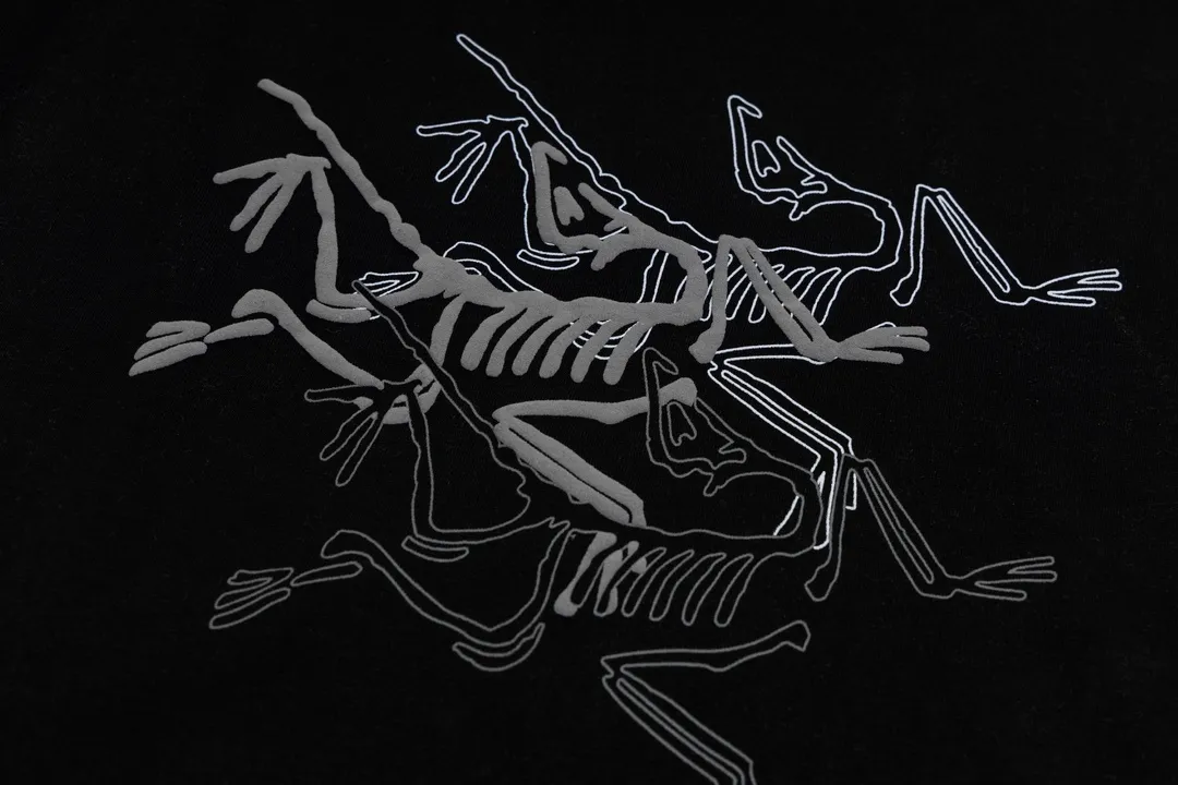 【 Quality】 Arc’teryx 𝟮𝟰𝘀𝘀 🐦 T ， ， ， OS Premium 32S g Quality ： ：White Black Size：XS S M L